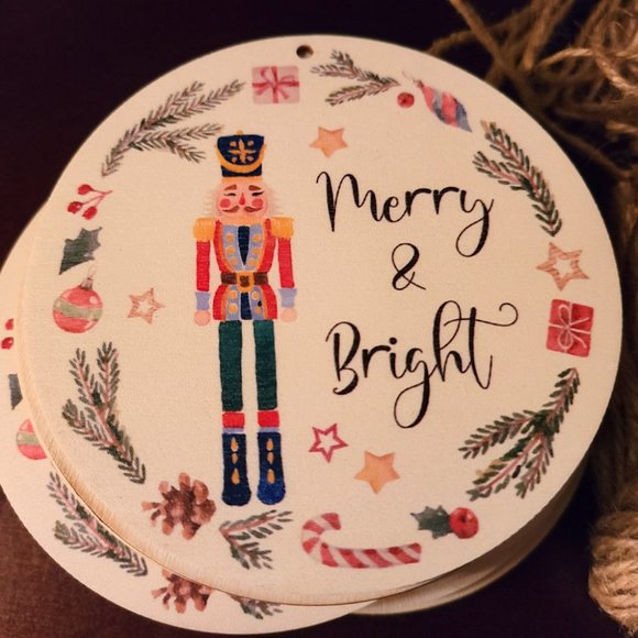 Nutcracker Christmas Ornaments 40pc Holiday Decor Wood Tree Decorations Xmas New - Picture 4 of 11